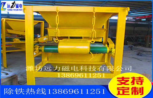 磁選機，錳礦磁選機，錳礦磁選機在鋁用預焙炭塊生產(chǎn)線中的應用