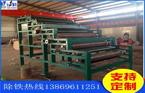 磁選機，河砂磁選機，河沙磁選機一次磁選就可得到最大限度的貼精礦