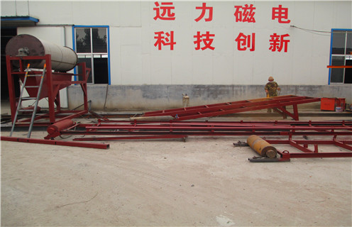 干式磁選機，干式磁選機配置成單獨的結構化_小型鐵礦石干式磁選機配置成單獨的結構化_工作原理 _選礦流程 