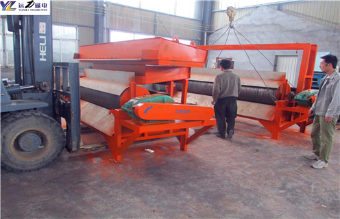 永磁磁選機(jī)，新樂(lè)濕式永磁磁選機(jī)工作原理_走出困境，新樂(lè)濕式永磁磁選機(jī)參數(shù)構(gòu)成_廠家視頻