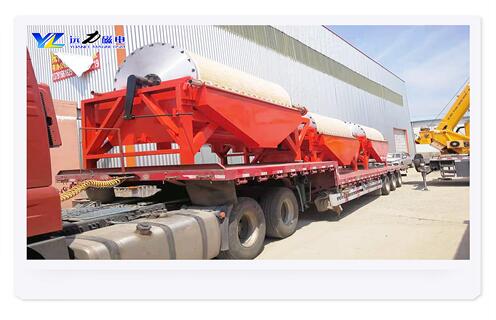 永磁筒式磁選機(jī)，廣州永磁筒式磁選機(jī)_磁鐵如何分布_廣州永磁筒式磁選機(jī)不吸鐵如何處理