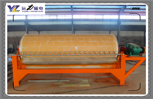 永磁磁選機，永磁磁選機的磁塊磁力不足后如何充磁_遠力為您講述永磁磁選機的磁塊磁力不足后如何充磁磁場分布圖