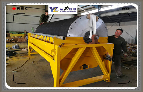 半逆流濕式磁選機，河北半逆流濕式磁選機_釩鈦鐵礦河北半逆流濕式磁選機型號參數(shù)及磁場強度